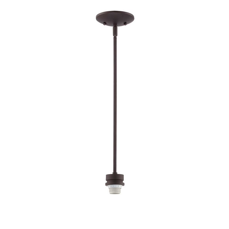 Luminaire suspendu d'intérieur en bronze antique à 1 lumière 1 lumière