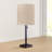 Aghvan 22"  Metal Cylinder Table Lamp With  Drum Shade-969836718-969836719