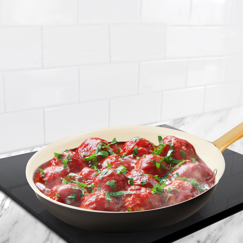 Ceramic Non-Stick Omelette Pan, 12"