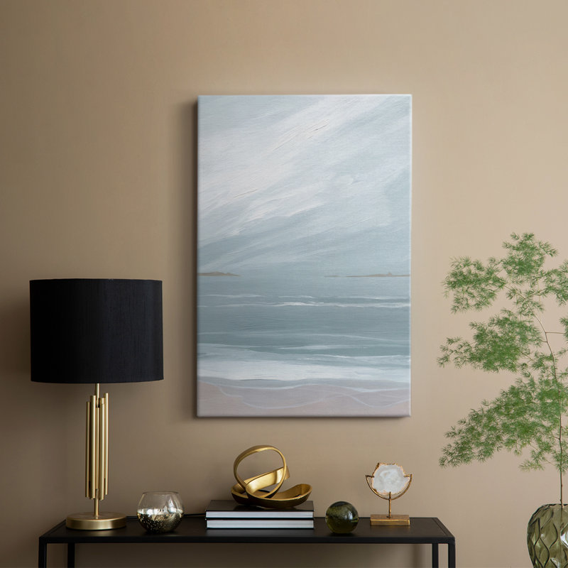 Aqua Soft Shores I - Gallery Cavas sur mesure, H 12 po x l 8 po