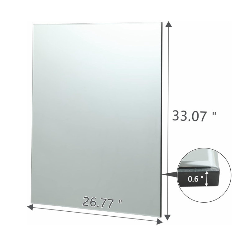 Miroir mural pour salle de bain