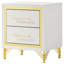 Table de chevet chic 2 tiroirs Chesney