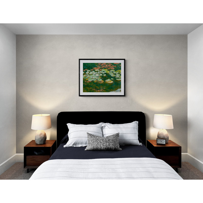 Serenity Lotus Pond Iii Print Canvas, 24" H x 32" W, Wrapped Canvas