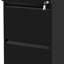 39 cm W 2 -Drawer - Drawer Wheels / Casters included Mobile Steel Filing Cabinet-863247965