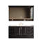 Meuble-lavabo autoportant en bois d'hévéa massif 55,12 po avec armoire à miroir-1222489776-1222489780