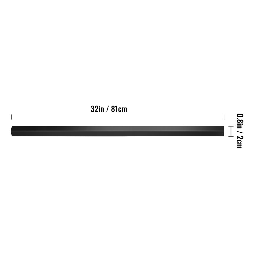 32" x 0.8" x 0.8" Vevor Deck Balusters, 101 Pack Metal Deck Spindles Set Stair Baluster (Set of 101) VEVOR