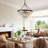 9- Light Dimmable Tiered Crystal Chandelier With Adjustable Chain
