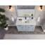 48" Solid Wood Single Bathroom Vanity with 1" Engineered Marble Top-1561752539