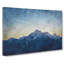 Moody Winter Mountain In Austria - Wrapped Canvas-56637541