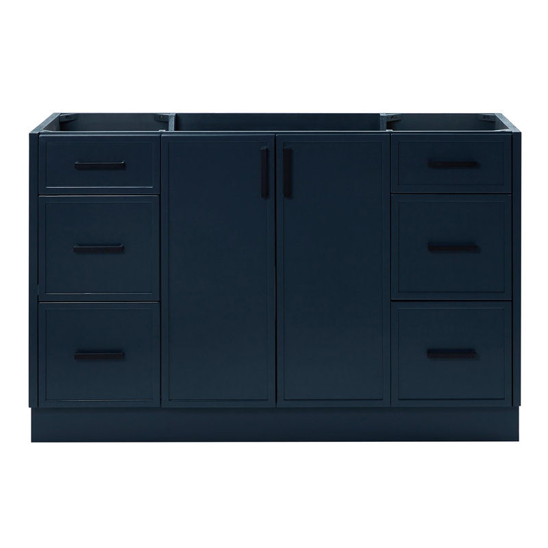 ARIEL Kelly 54 Single Bathroom Vanity Base Only, Blue