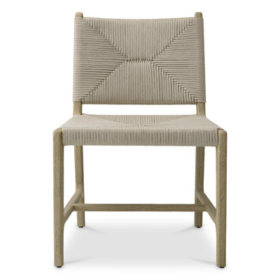Pivetti Outdoor Teak Dining Side Chair