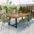 Stackable Patio Dining Chair Breathable PP Material