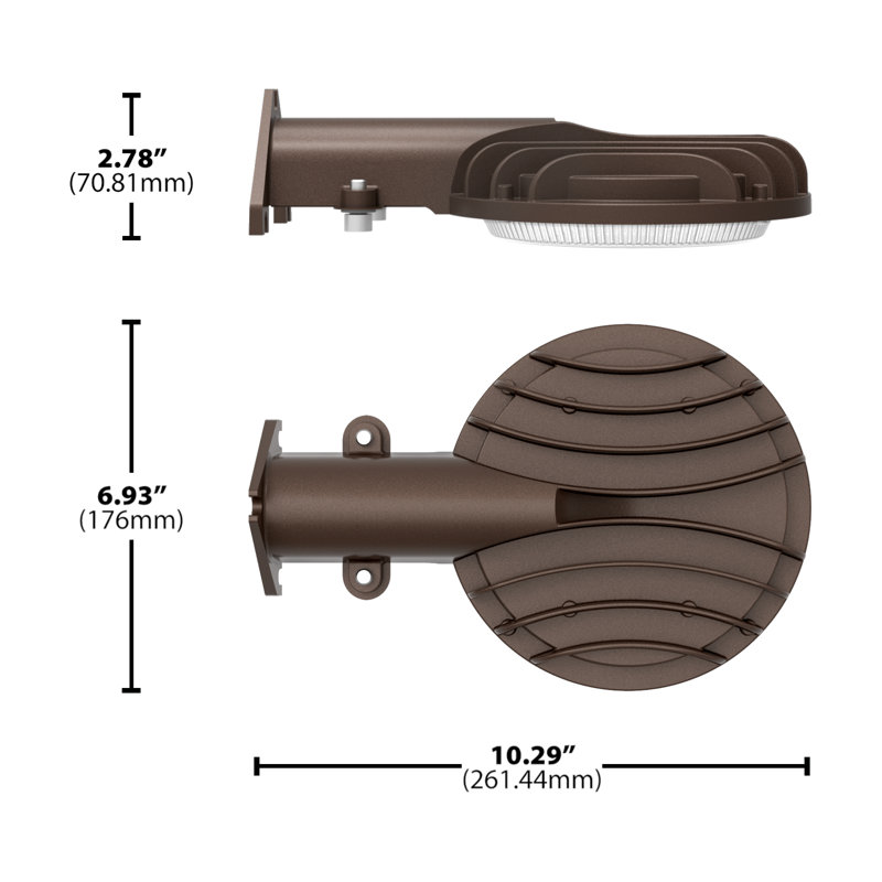 10-Inch Compact LED Barn Light With Photocell