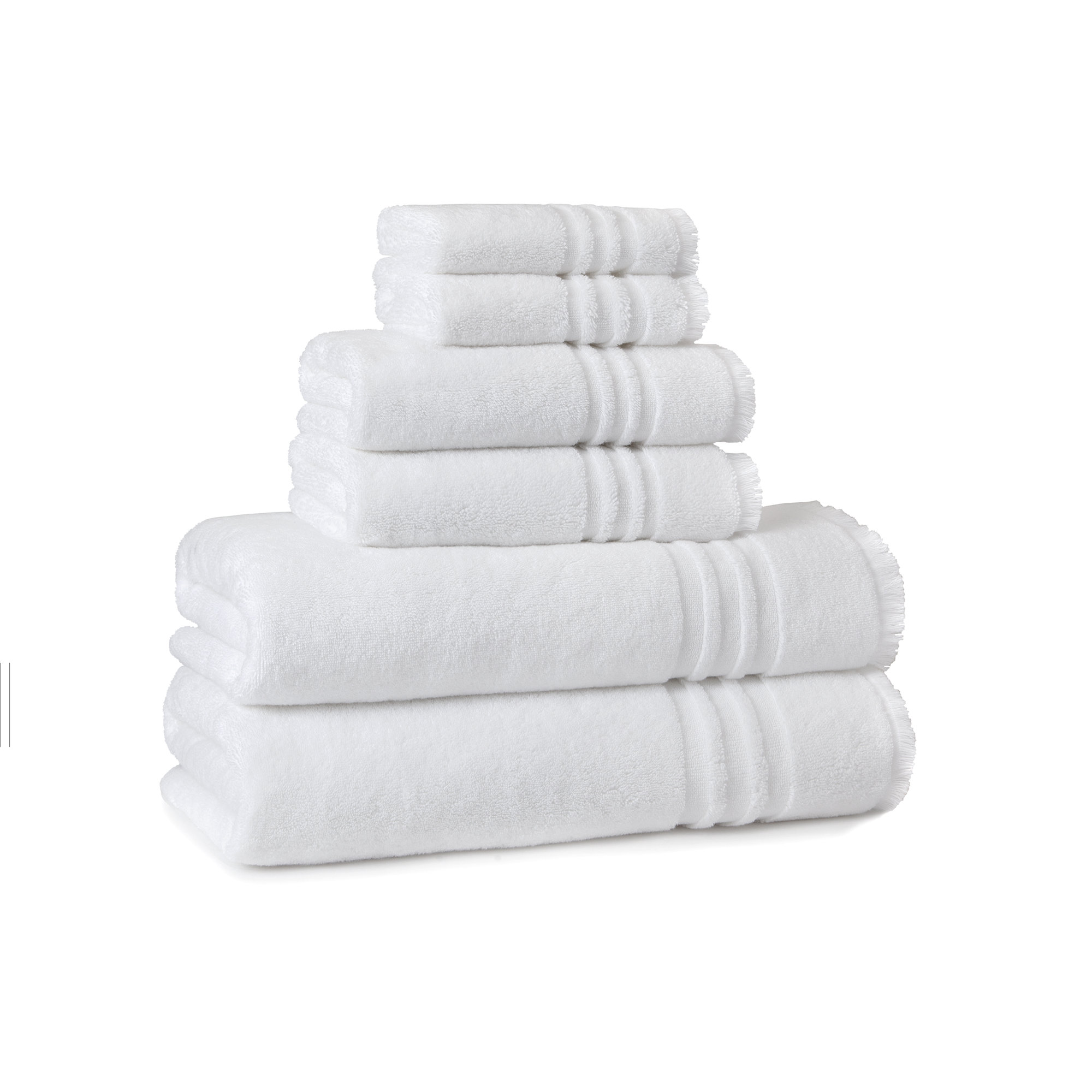 Shasta Turkish Cotton Hand Towel, White