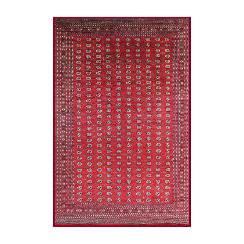 Tapis oriental rouge Riyan, Rectangle 5 pi x 8 pi