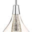 Filo 1 - Light Chrome Teardrop Pendant