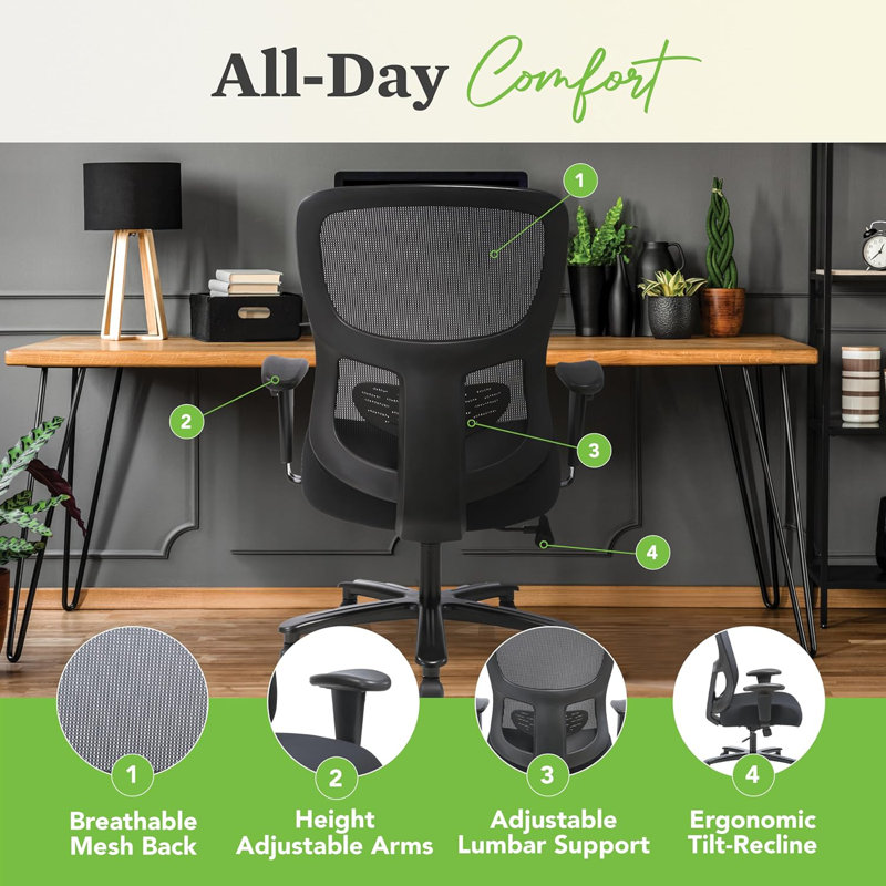 HON Sadie Big And Tall Ergonomic Office Chair