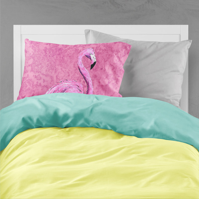  Taie d'oreiller Flamingo