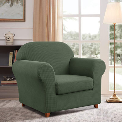 Box Cushion Armchair Slipcover
