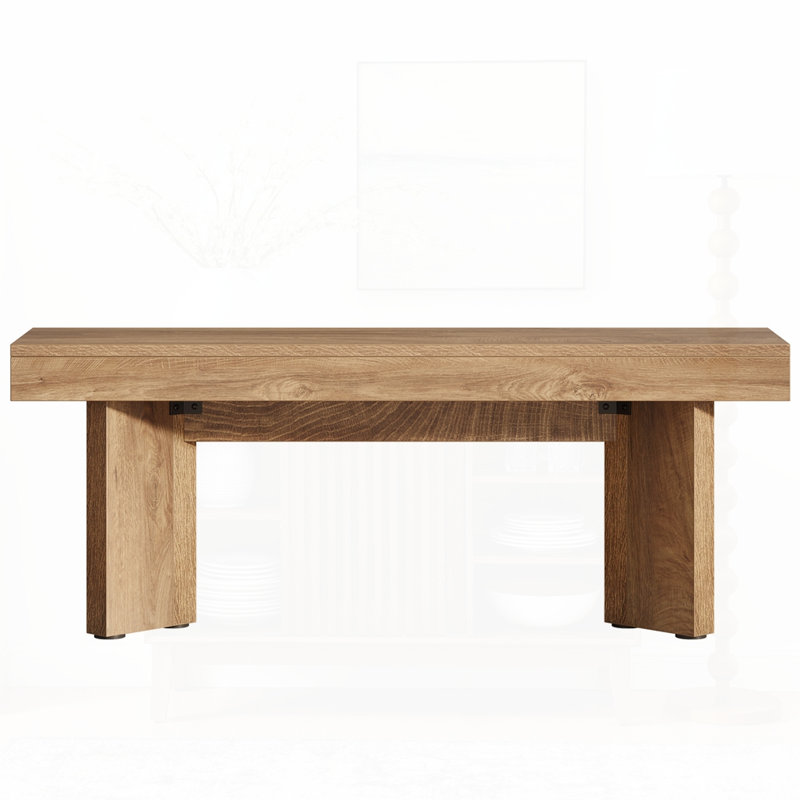 Banc de hall d'entrée en bois
