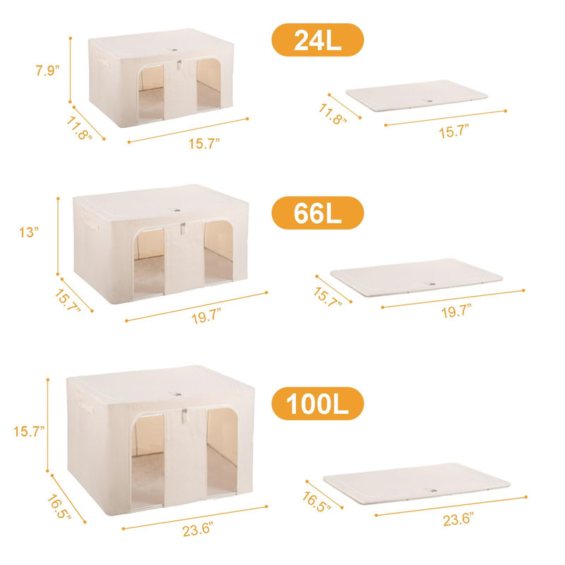 Rebrilliant Fabric Storage Bag