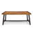 Polanco Rectangular Acacia Outdoor Dining Table , 70.00'' in. W 34.75'' in. D-393292797