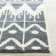 Alimatou Hand Knotted Wool/Cotton Geometric Rug in Charcoal