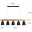 Daschel 5-Bulb Kitchen Island Cone Pendant Light-1309309227