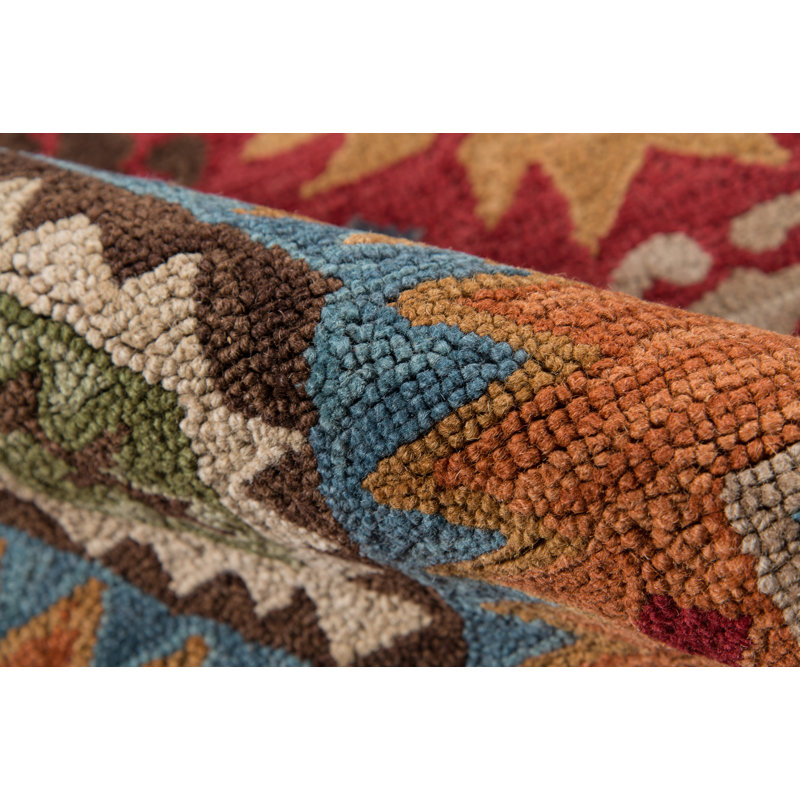 Jadarrien Wool Southwestern Indoor Rug, Runner 2'3" x 8'