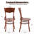 Medieval Solid Wood Side Dining Chairs-349478018