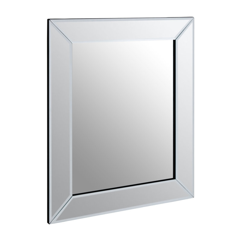 Gorge Glass Rectangle Wall Mirror, 69cm H x 58cm W