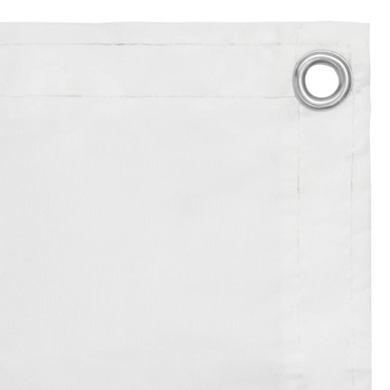 Tissu Oxford Vidaxl, Blanc, L 236,2 po x P 47,2 po