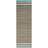 Janellie Natural Fiber Hand Woven Jute/Wool Solid Color Rug in Brown/Green-1453969274