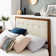 Willow Wood Platform Bed with Angular Frame