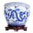 Blue and White Porcelain Fishbowl with Dragon Design-2071036202