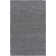 Tapis gris moyen / gris anthracite en laine tissé à plat à la main Aroara