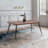 Tortez Metal Base Dining Table