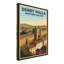 Derry Walls, Northern Ireland - Timeless Ramparts And Cobbled Streets Travel Poster. Giclee Print On Wrapped Canvas. Wall Art, Home Decor - Historic Sites & Ruins, Northern Ireland - Wrapped Canvas Print-2121305313