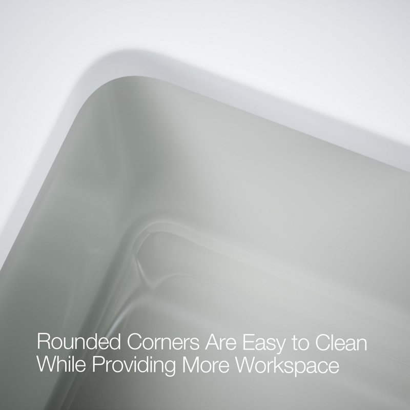 Riverby 27" L x 22" W Drop-In Kitchen Sink, 1 Hole, Sea Salt™