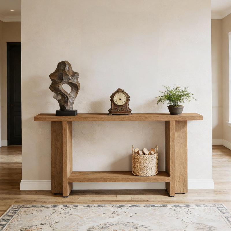 Double-Layer Storage Sofa Table,Hallway Table,Console Table