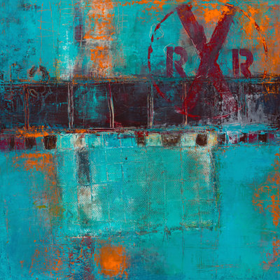 Down By The Tracks I Painting by Ann Golumbuk