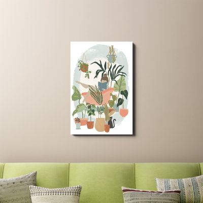 «Plant Lady Bath I»