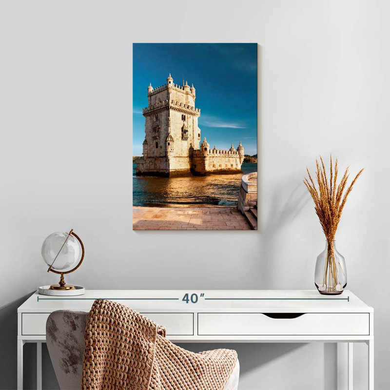 Aime Belem Tower By The River, 24" H x 16" W