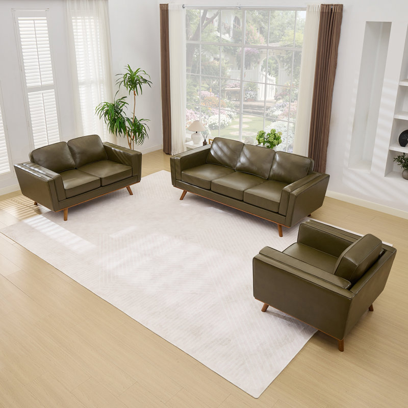 3 - Piece Living Room Set, Green