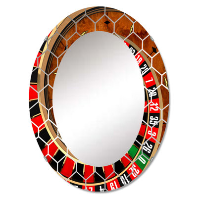 Spiral Roulette - Miroir mural moderne