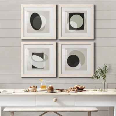 " Moderniste Neutre I " 4 - Pieces