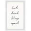 Eat Drink Sleep Repeat - Single Picture Frame Print-372238645