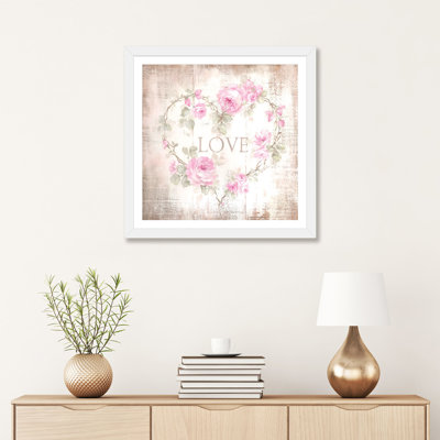 «Love Sign» - reproduction de cadre photo