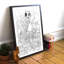CT Guangzhou City Map - No Frame Print-1563142045
