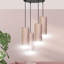 Ealidh 4 - Light Steel Cluster Pendant-746302299